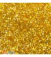 Beads 2mm - Glass Hexagonal - Golden